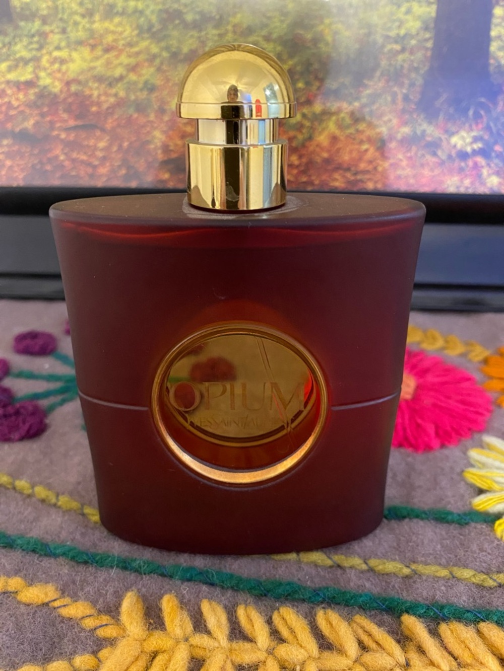Yves Saint Laurent Brown & Gold Opium-Fragrance light new used once